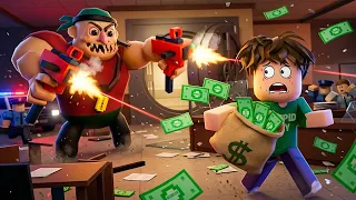 CHICO TONTO - MEGA ESCAPE DEL BANCO (HISTORIA DE BANDIDOS EN ROBLOX)