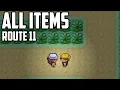 EVERY Item Location in Route 11 - Pokemon FireRed LeafGreen
