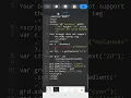HTML canvas draw rectangle