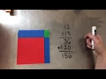 Multiplication Area Model using Base Ten Blocks