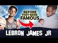 Lebron James Jr Bronny Before they Were Famous Biography