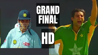 wasim akrams best bowling and high intensity final hd pakistan vs india