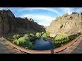 360° sunset at the North Fork Owyhee River