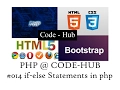 php basics conditional statements - if else elseif