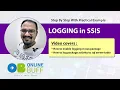 SSIS Logging SSIS Logging To SQL Server Table SSIS Error Logging
