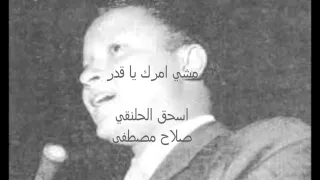 مشي امرك يا قدر دندنها