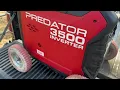 Predator 3500 crank no start