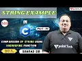 String Example in C Part-15 Comparison of String using User-Defined Function in C Programming