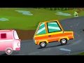 Lagu Red SuperCar Baby Rikki | Kids Car Cartoon Rhymes