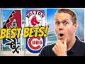 MLB BEST Bets TODAY Diamondbacks vs Red Sox White Sox vs Cubs MLB Monday