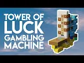 Tower of Luck Gambling Machine Minecraft Java Bedrock 26 2 Redstone Tutorial