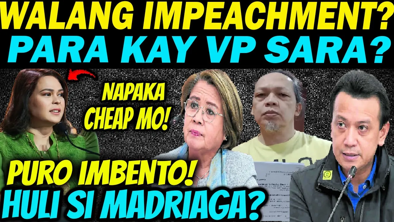 Outline Video KAKAPASOK LANG!MADRIAGA NAGING SEKYU NI TANING! VP SARA BUMWELTA  KAY TRILILING AT DELIMA MGA BOOANG