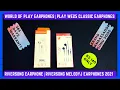 Download Lagu World of PLAY EarphonesPLAY WE25 Classic EarphonesRiversong EarphoneRiversong MelodyJ Earphones 2021