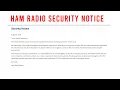 Ham Radio Outlet Security Incident What You Need to Know