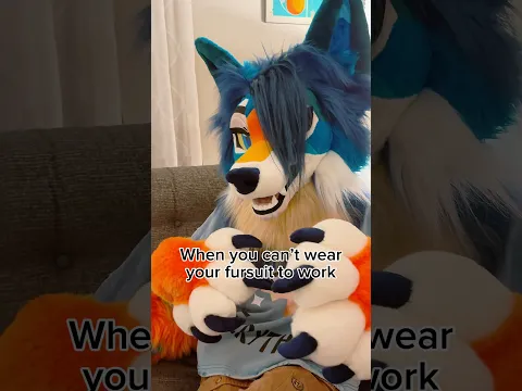 Admit it! Fursuits look cuter than we do… #furry #fursuit #meme #looksmaxxing
