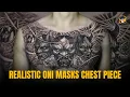 REALISTIC ONI MASKS CHEST PIECE TIME-LAPSE