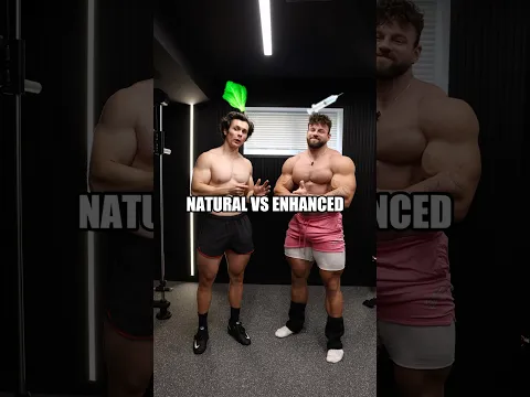 Natural vs Enhanced Bodybuilding!