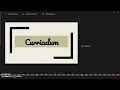 Curriculum ECE 1