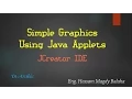 Simple Graphics - Java Applets