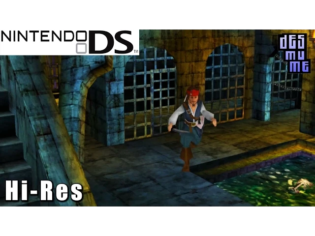 Pirates of the Caribbean: Dead Man's Chest - Nintendo DS Gameplay High Resolution (DeSmuME)