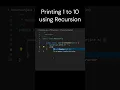 Java Recursion