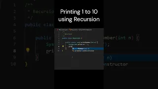 Java Recursion