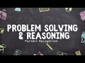 Problem Solving Reasoning Pattern Recognition