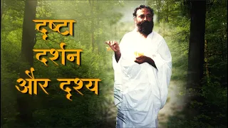 दृष्टा, दर्शन और दृश्य | दुर्लभ सत्संग | Drushta-Darshan-Drushya | HD | Sant Shri Asharamji Bapu