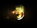 NO COPYRIGHT ANIMATION 5 second Countdown Timer in Fire with Sound Effect