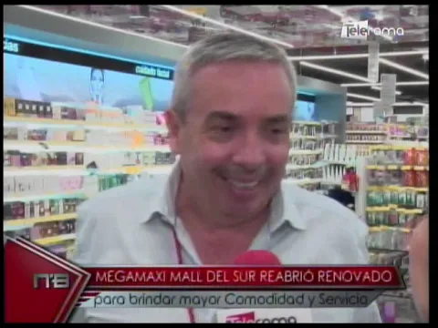 Megamaxi Mall del Sur reabrió renovado para brindar mayor comodidad y servicio