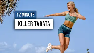 12 min tabata hiit mood booster workout no equipment no repeat home workout with tabata songs