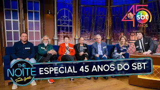 Especial 45 anos do SBT: histórias e memórias de Silvio Santos | The Noite (18/08/26)