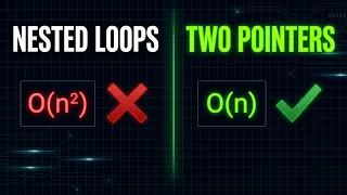 Two Pointers Explained 3 Patterns That Turn O n Into O n