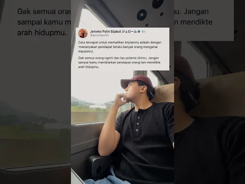 Ketika kamu percaya bahwa kamu bisa mewujudkan impianmu, kamu sudah setengah jalan mewujudkannya.