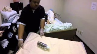 CNA Skill Give the Resident a Back Rub Massage