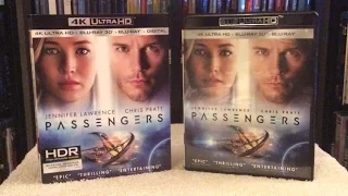 Passengers 4K BLU RAY UNBOXING And Review Chris Pratt 