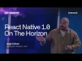 React Native Releases in 2025 Towards a Stable Future Jorge Cohen at React Universe Conf 2025