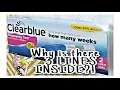 Inside a clearblue Digital Pregnancy test what do those 3 lines mean Team-T me