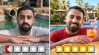 جربت مسبح بـ0$ ضد مسبح 60,000 الف ريال !!
