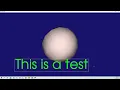 VTK Python Example - TextWidget