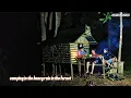Download Lagu Membangun shelter bambu dan camping di tengah hutan hujan deras | Camping in heavy rain 