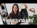 REVIVING A CLASSIC Transforming An Old Bag Into Something New Vintage Gucci Bamboo Bucket Bag