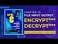 Let us C Solutions C Programming Encryption Decryption by offset chipher and substitution in C