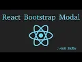 React js Tutorial Bootstrap Modal