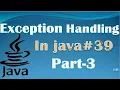 Exception Handling In Java How To Handle Exception In Java Explain IN Hindi