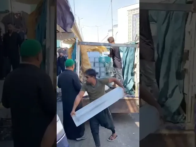 ⁣حملة إرواء | مشروع ثلج المواكب | زيارة الأربعين ١٤٤٥هـ