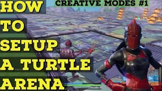 How to setup turtle fights in creative - Fortnite Creative Modes