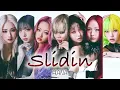 HANA「Slidin」歌割り＆歌詞 カナルビ・和訳付き