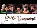 god (지오디) - "Love and Remember (사랑해 그리고 기억해)" Lyrics [Color Coded Han/Rom/Eng]