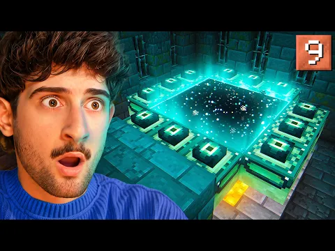 Video Thumbnail: THE END PORTAL IS OPEN (Minecraft Day 9)
